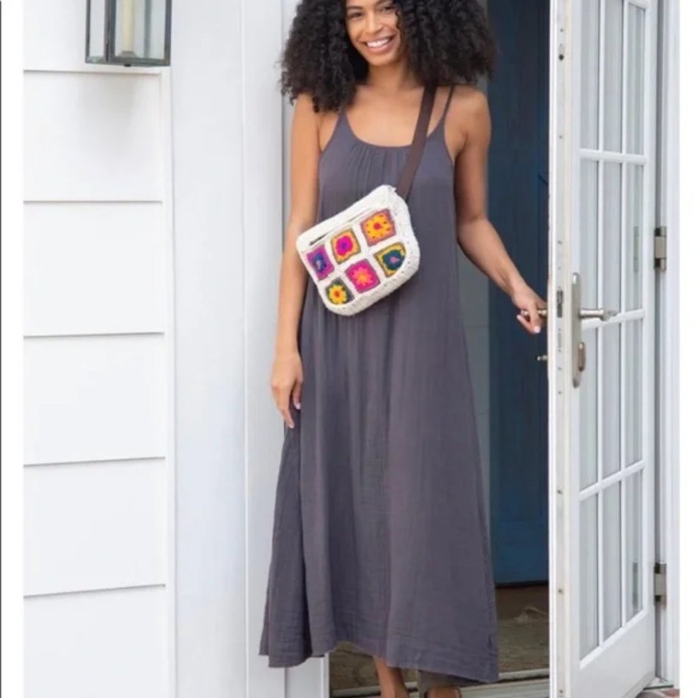 Natural Life Boho Floral Fanny Pack Belt Bag Crochet